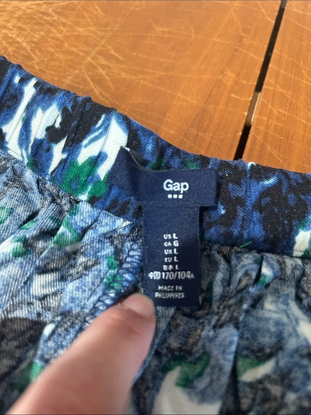 GAP Floral Pleated Skirt